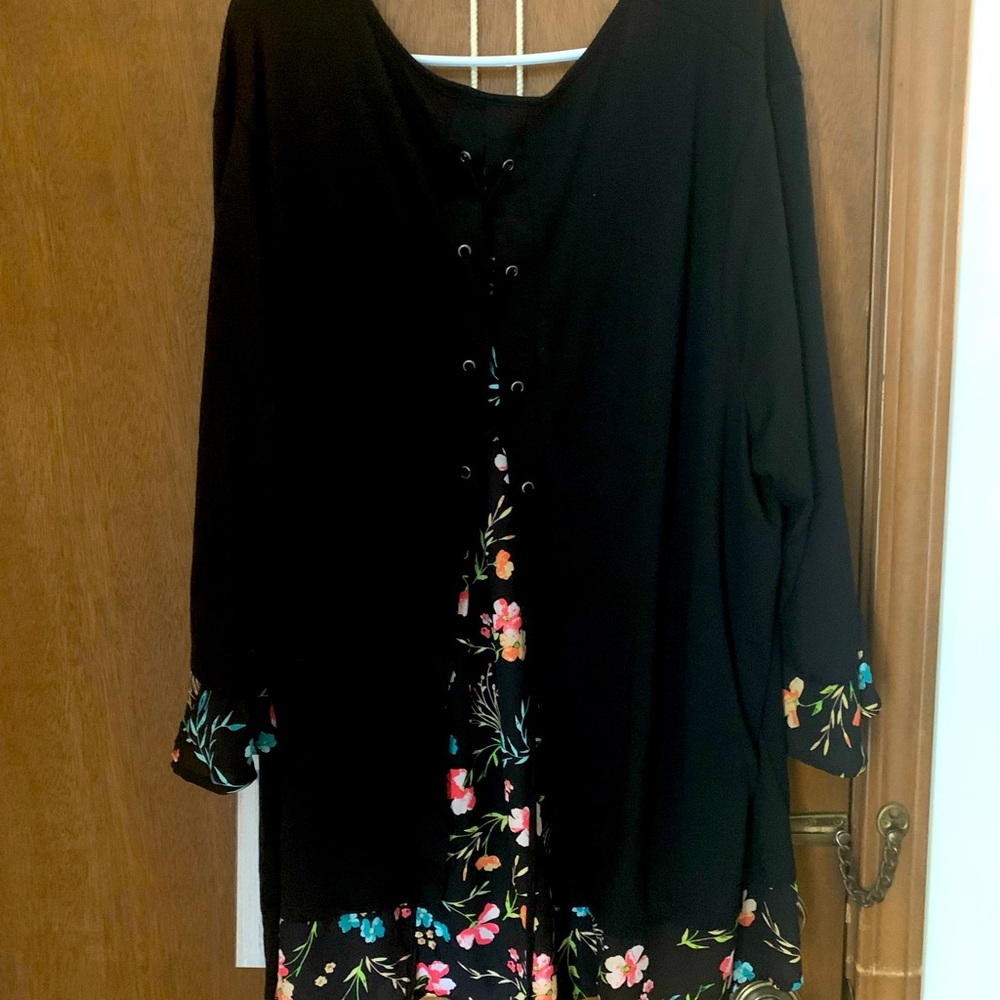 Beautiful 2 piece looking top worn 2x  super soft and light weight